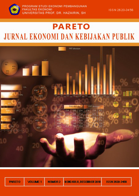 Jurnal Pareto Universitas Prof. Dr. Hazairin, SH Bengkulu